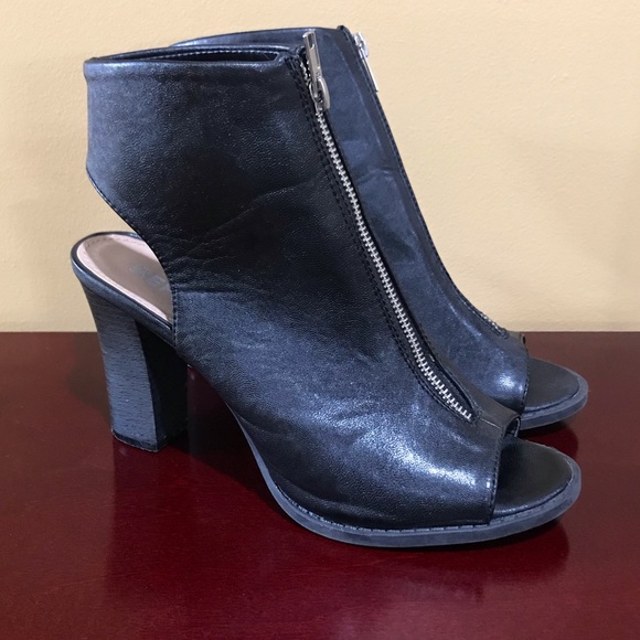 Report Shoes - 🎉Black peep toe heels